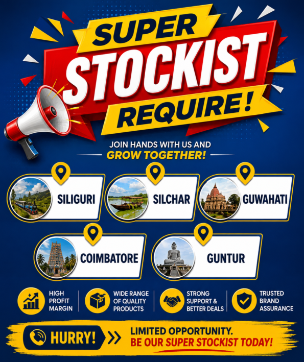 SUPER STOCKIST REQUIED
